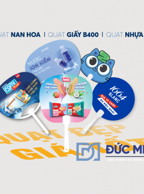 Quảng Cáo Thương Hiệu Bằng Quạt