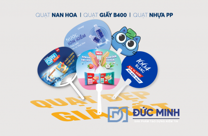 Quảng Cáo Thương Hiệu Bằng Quạt